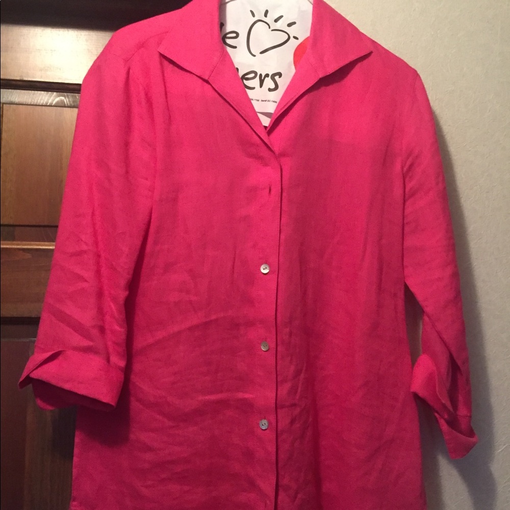 Linen tunic by Paperwhite